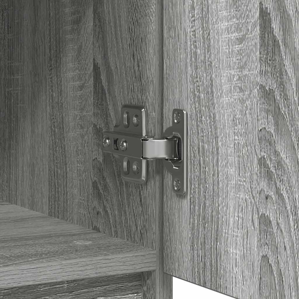 Sideboard with Drawer Grey Sonoma 71x35x65 cm Engineered Wood